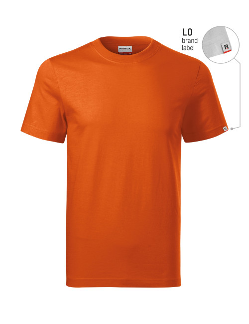 Unisex T-shirt Base R06 orange (brand label) Malfini Rimeck
