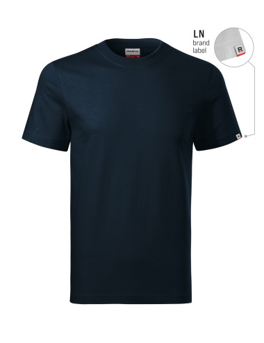 Unisex-T-Shirt Base R06 Marineblau (Markenetikett) Malfini Rimeck