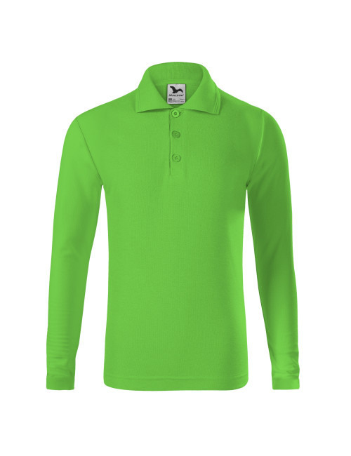 Koszulka polo dziecięca Pique polo ls 241 green apple Malfini