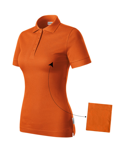 Damen-Poloshirt Resist Heavy Polo R21 Orange 11 (Markenetikett) Malfini Rimeck