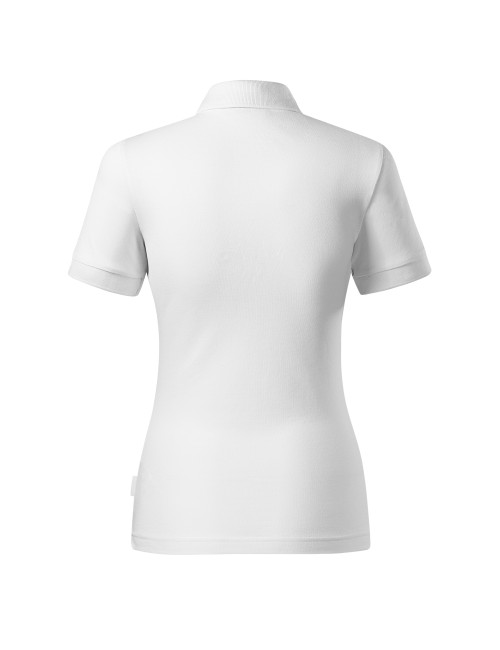 Women`s polo shirt Resist heavy polo R21 white 00 (brand label) Malfini Rimeck