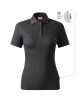 Women`s polo shirt Resist heavy polo R21 ebony gray 94 (brand label) Malfini Rimeck