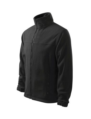 Herren-Fleecejacke 501 Ebenholzgrau 94 (Markenetikett) Malfini Rimeck