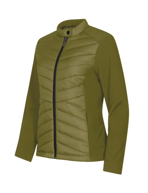 Damen-Hybridjacke Cross 556 avocadogrün Malfini Premium