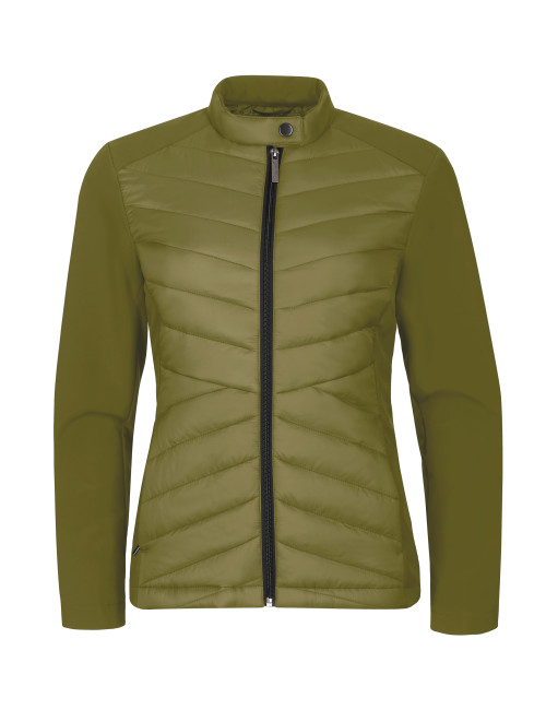 Damen-Hybridjacke Cross 556 avocadogrün Malfini Premium