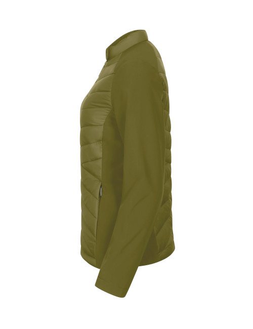 Damen-Hybridjacke Cross 556 avocadogrün Malfini Premium