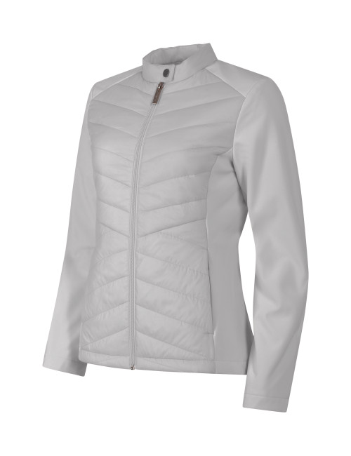 Damen-Hybridjacke Cross 556 Silbergrau Malfini Premium