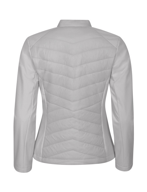 Damen-Hybridjacke Cross 556 Silbergrau Malfini Premium