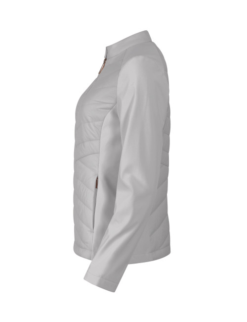 Damen-Hybridjacke Cross 556 Silbergrau Malfini Premium