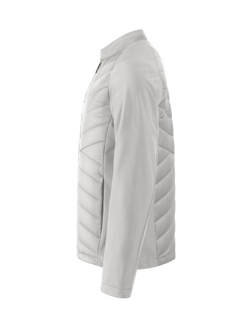 Kurtka hybrydowa męska Cross 555 silver gray Malfini premium