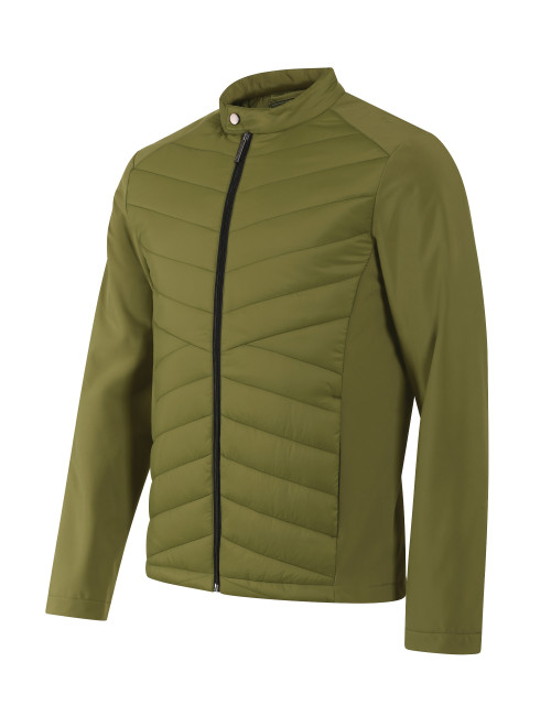 Kurtka hybrydowa męska Cross 555 zieleń avocado Malfini premium