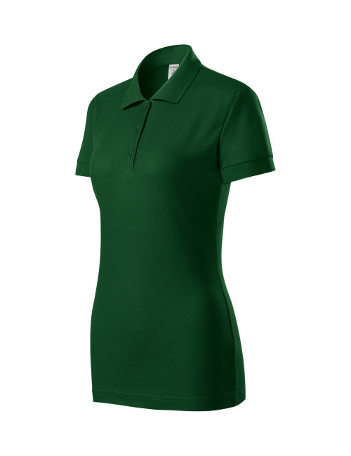 Joy P22 Damen-Poloshirt, Flaschengrün, Malfini Piccolio