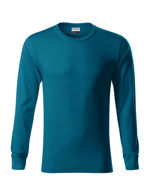 Unisex T-shirt Resist ls R05 petrol blue Malfini Rimeck