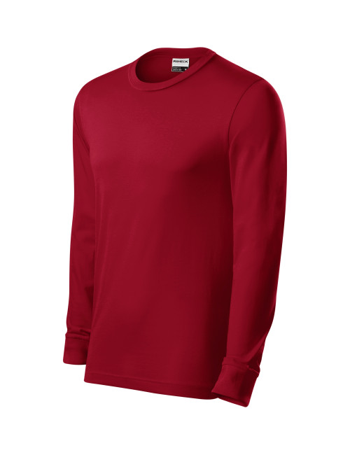Koszulka unisex Resist ls R05 marlboro czerwony Malfini Rimeck
