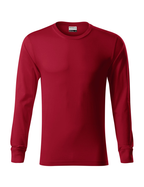 Koszulka unisex Resist ls R05 marlboro czerwony Malfini Rimeck