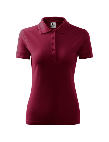Koszulka polo damska Pique polo 210 garnet Malfini