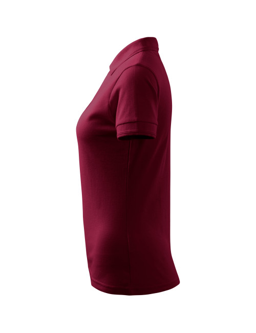 Damen Piqué-Poloshirt 210 Granat Malfini
