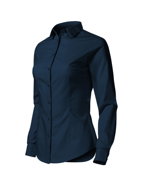 Women`s shirt Style ls 229 navy blue Malfini