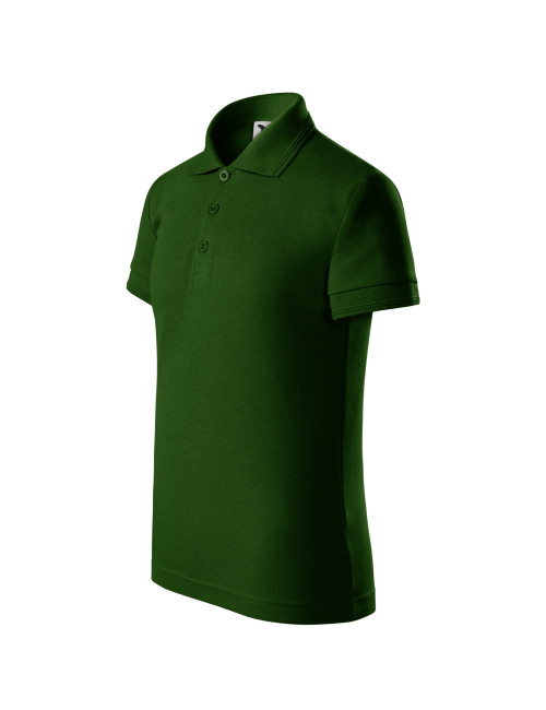 Kinder Piqué Poloshirt 222 flaschengrün Malfini
