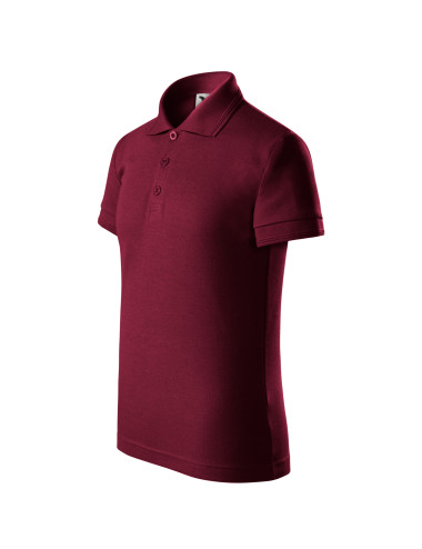 Kinder Piqué Poloshirt 222 Granat Malfini