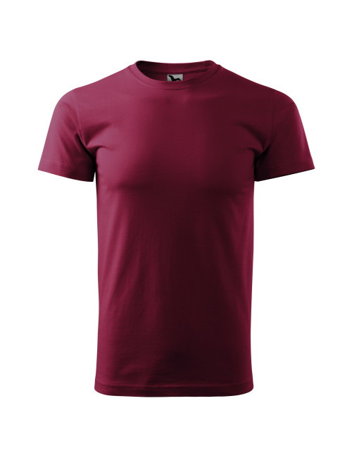 Koszulka męska Basic 129 garnet Malfini
