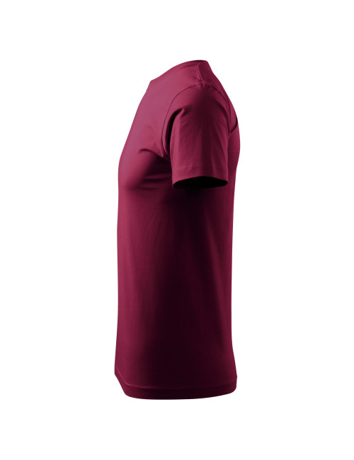 Koszulka męska Basic 129 garnet Malfini
