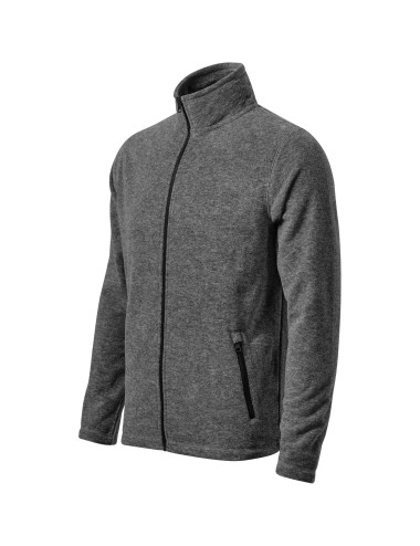 Factor 852 Men`s Micro Fleece Black Melange Malfini