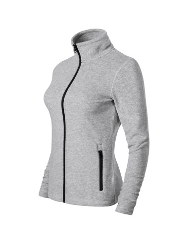 Damen-Mikropolar Malfini Factor 853 silberne Melange
