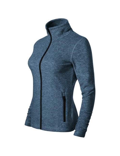 Factor 853 Women`s Micro Fleece Dark Denim Melange Malfini