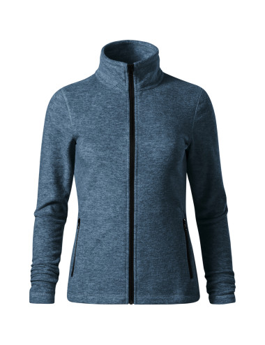 Factor 853 Women`s Micro Fleece Dark Denim Melange Malfini
