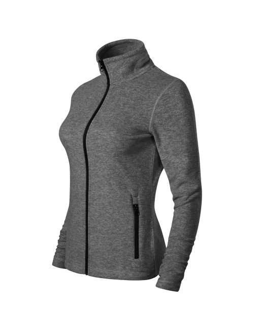 Factor 853 Women`s Micro Fleece Black Melange Malfini