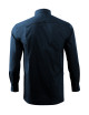Herrenhemd Style ls 209 marineblau Malfini