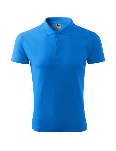 Koszulka polo męska Pique polo 203 snorkel blue Malfini