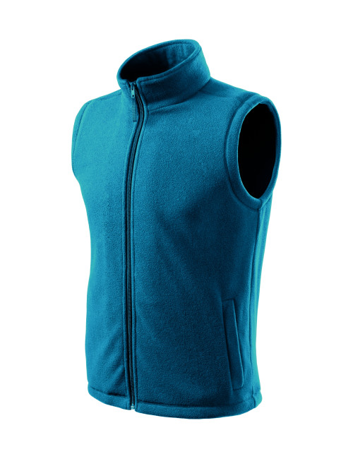 Unisex fleece vest Next 518 petrol blue Malfini Rimeck