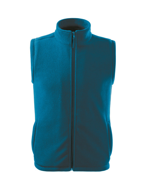 Unisex fleece vest Next 518 petrol blue Malfini Rimeck