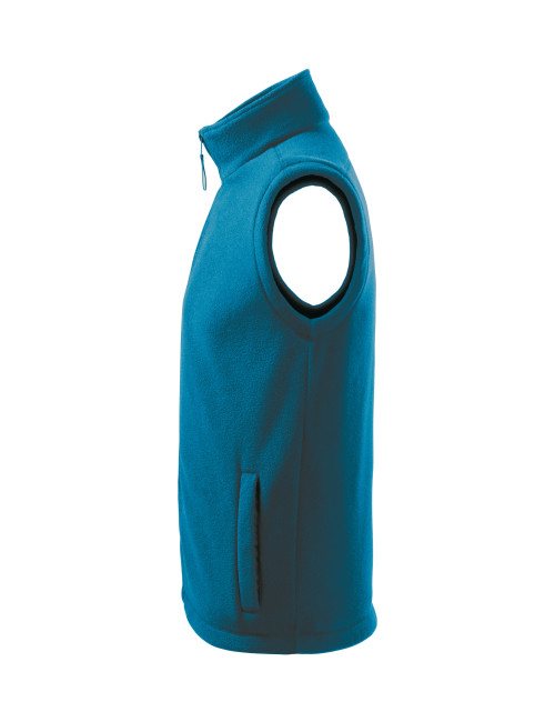 Unisex fleece vest Next 518 petrol blue Malfini Rimeck