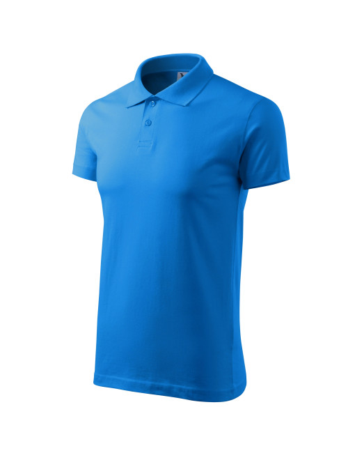 Herren Single Poloshirt J. 202 Schnorchelblau Malfini