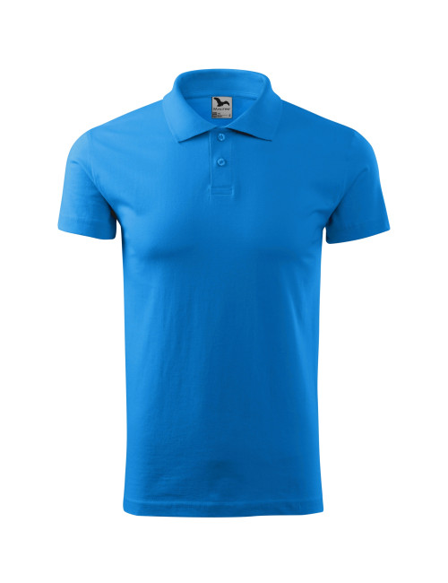 Herren Single Poloshirt J. 202 Schnorchelblau Malfini