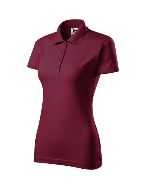 Koszulka polo damska Single j. 223 garnet Malfini