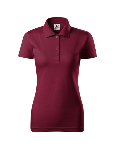 Koszulka polo damska Single j. 223 garnet Malfini