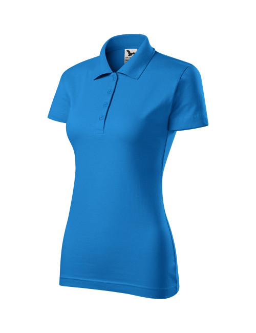 Women`s Single Polo Shirt j. 223 snorkel blue Malfini