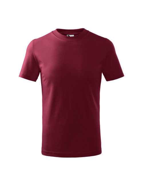 Koszulka dziecięca Basic 138 garnet Malfini