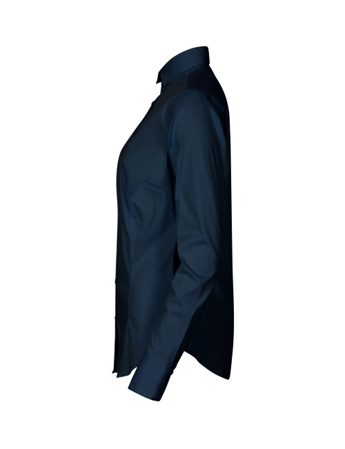Damenhemd Dynamic 263 marineblau Malfini Premium