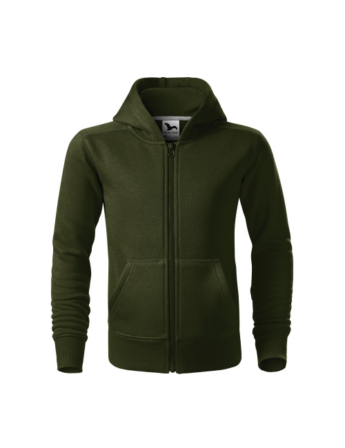 Bluza dziecięca Trendy zipper 412 military Malfini