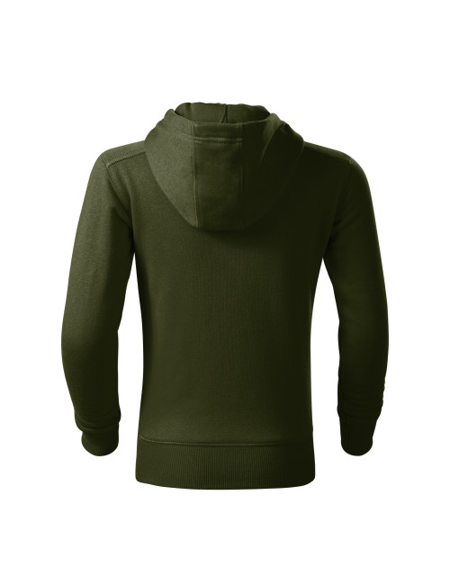 Bluza dziecięca Trendy zipper 412 military Malfini