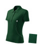Women`s polo shirt Cotton 213 dark green Malfini
