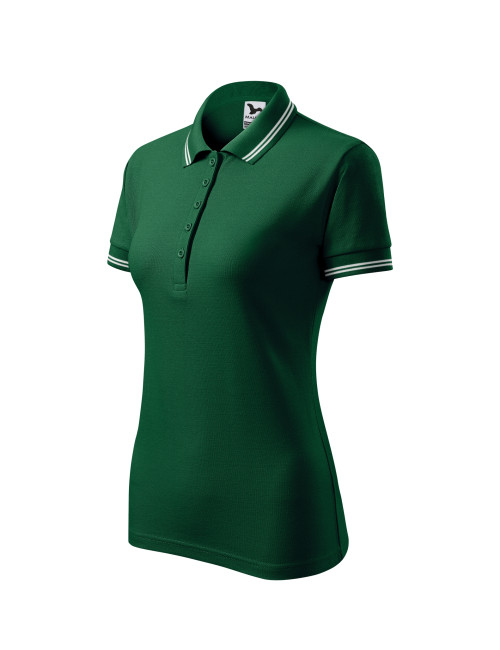 Damen Poloshirt Urban 220 dunkelgrün Malfini