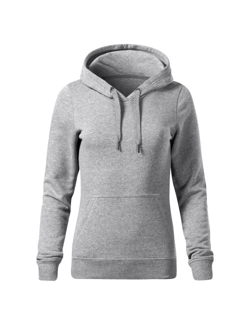 Damen Sweatshirt Break 841 grau meliert Malfini