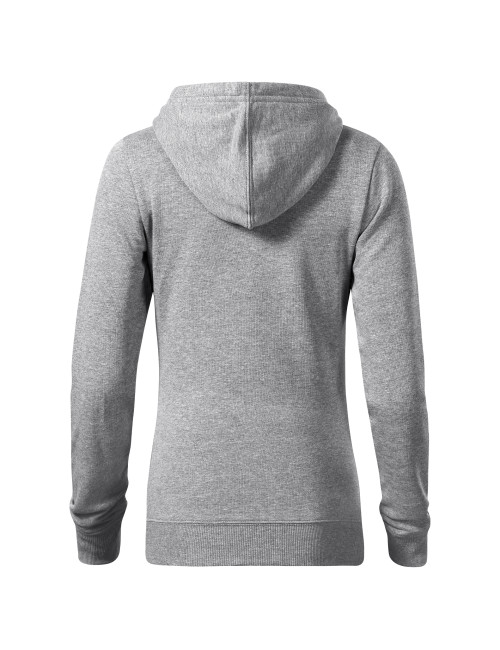 Damen Sweatshirt Break 841 grau meliert Malfini