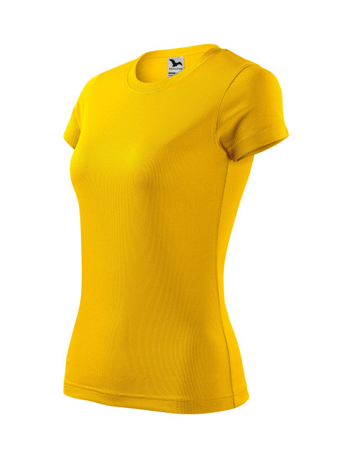 Damen Fantasy 140 Gelbes Malfini T-Shirt